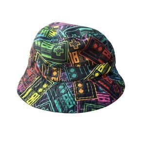 Nintendo Controller NES Reversible Bucket / Fishermen Hat Size S/M
